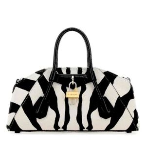 NWOT Givenchy Mini Antigona Stretch Genuine Calf Hair Top Handle Bag